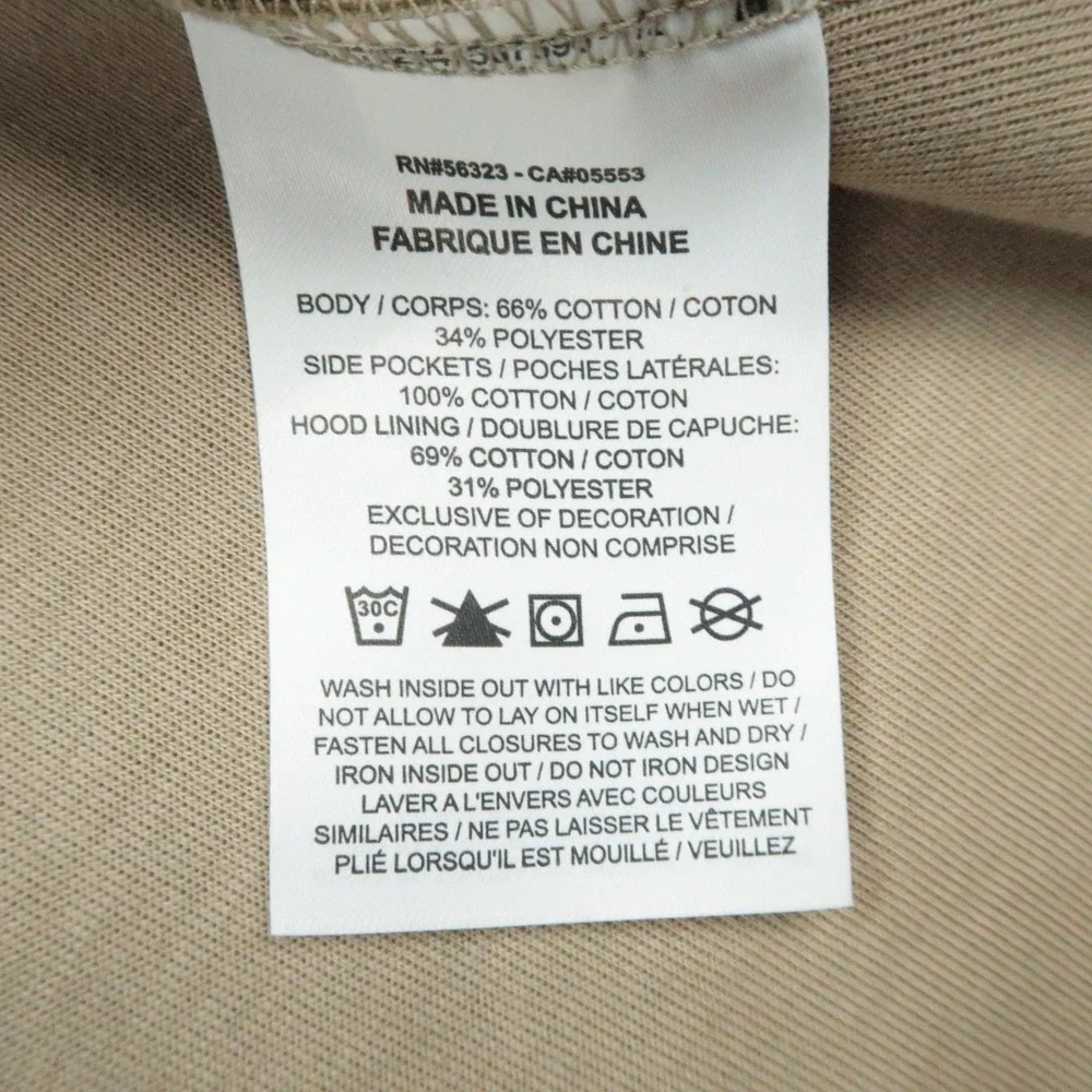 Nike Hoodie Mens XXL Tall Green Beige Camo Tech Fleece Full Zip Pocket